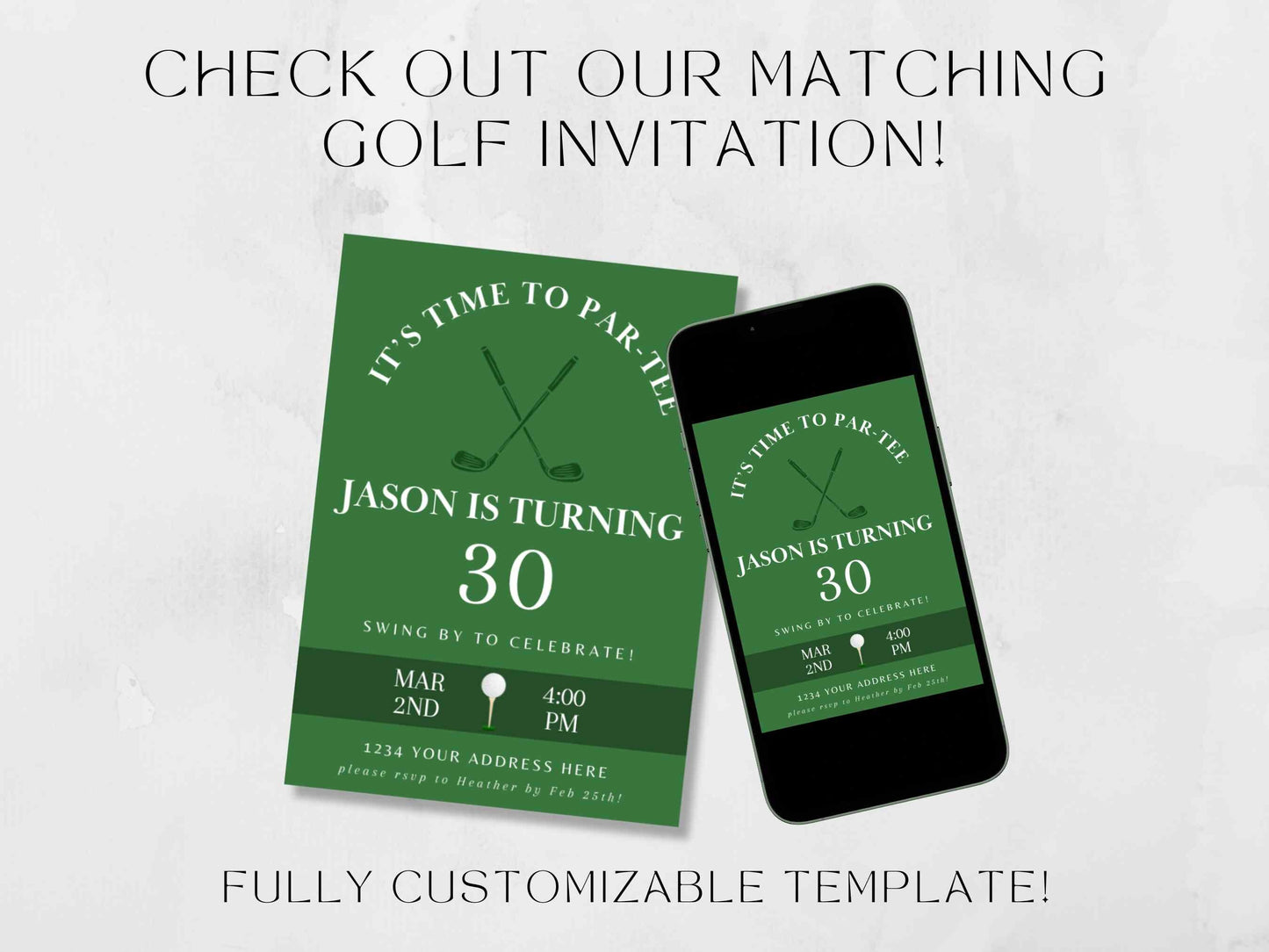 Women's Golf Party Cups