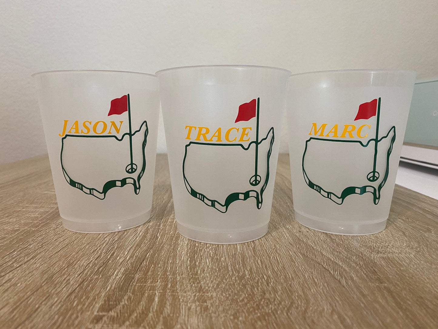 Personalized Golf Cups Party Favors