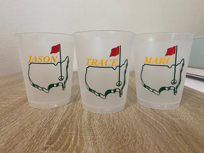Personalized Golf Cups Party Favors