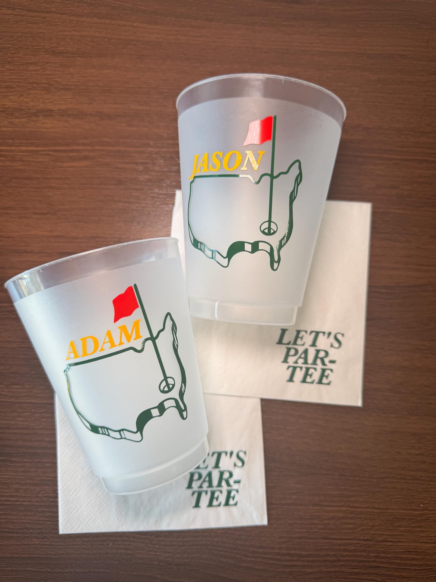 Personalized Golf Cups Party Favors