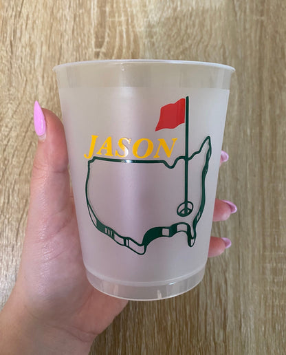 Personalized Golf Cups Party Favors