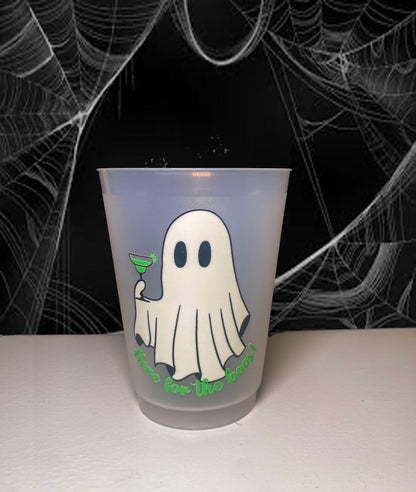 Here for the Boos Halloween Ghost Party Cups