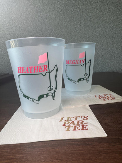 Women's Golf Party Cups