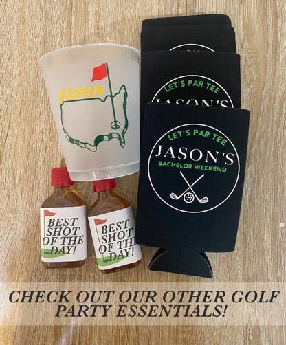 Bachelor Golf Party Favors Can Cooler